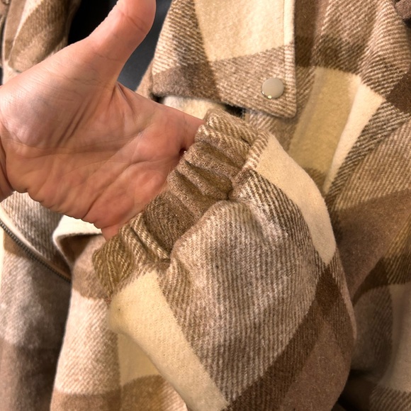 NWT retails 138, Anthropologie Dolan plaid moto jacket - Picture 9 of 13